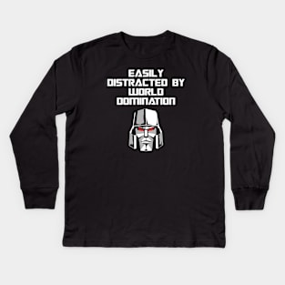 Transformers Megatron - Easily distracted by 2.0 Kids Long Sleeve T-Shirt